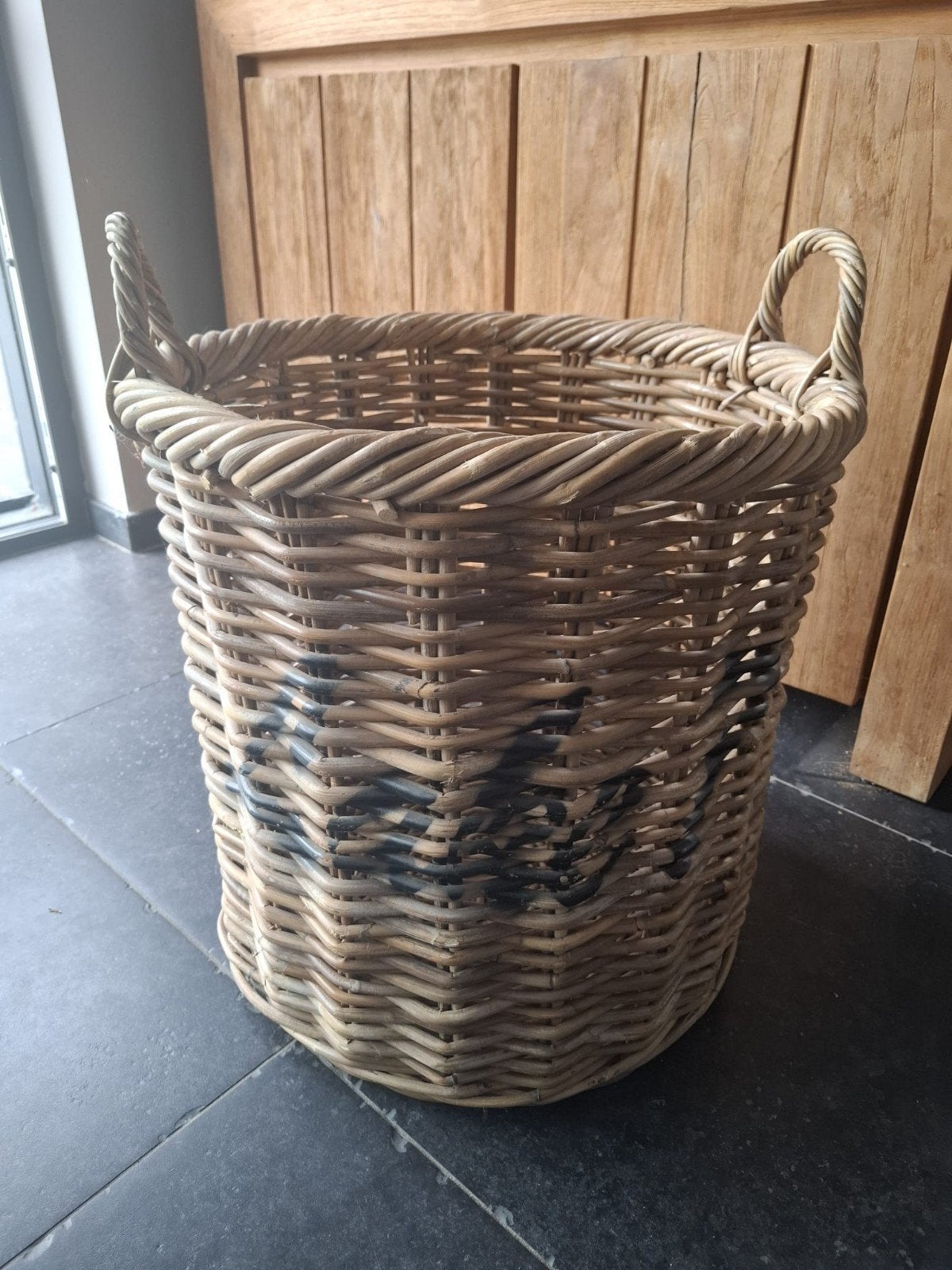 Hout mand groot, Ophalen, Hout, Mand