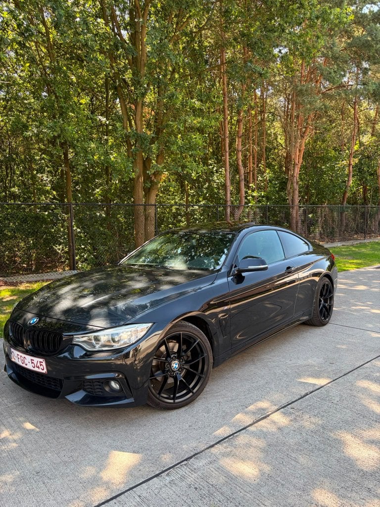 BMW 420d, Auto's, Automaat, Achterwielaandrijving, Alcantara, Zwart