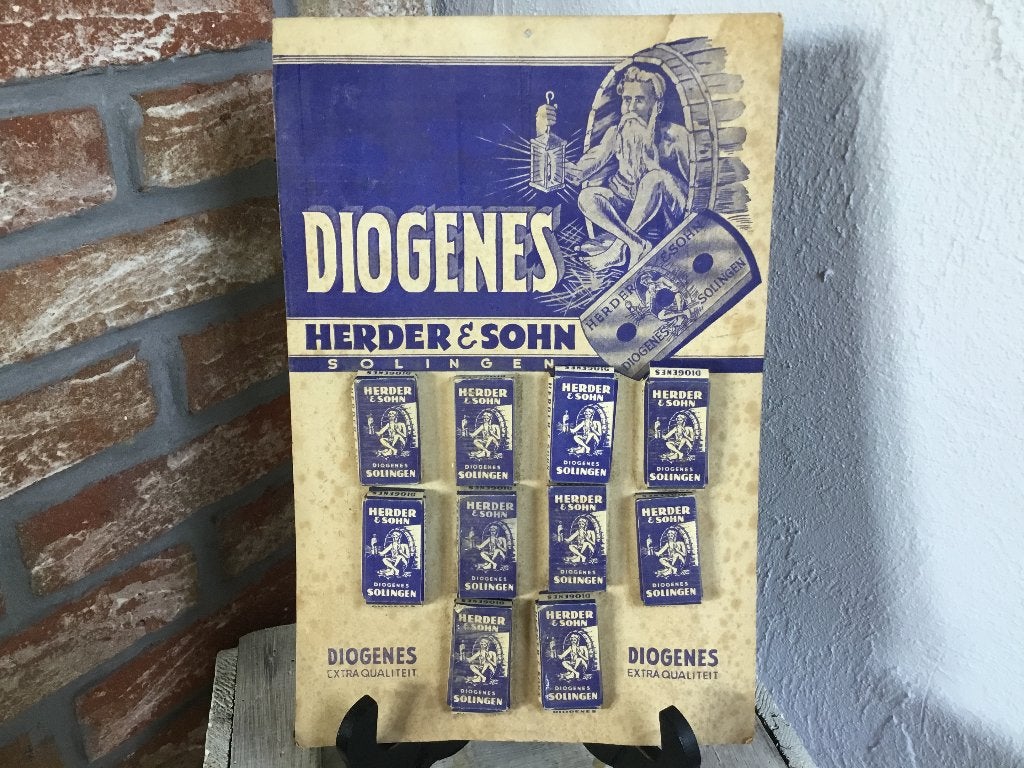 DIOGENES.Presentoir., Enlèvement