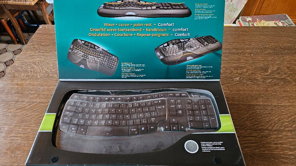Clavier PC, Informatique & Logiciels, Neuf, Enlèvement ou Envoi, Logitech, Azerty