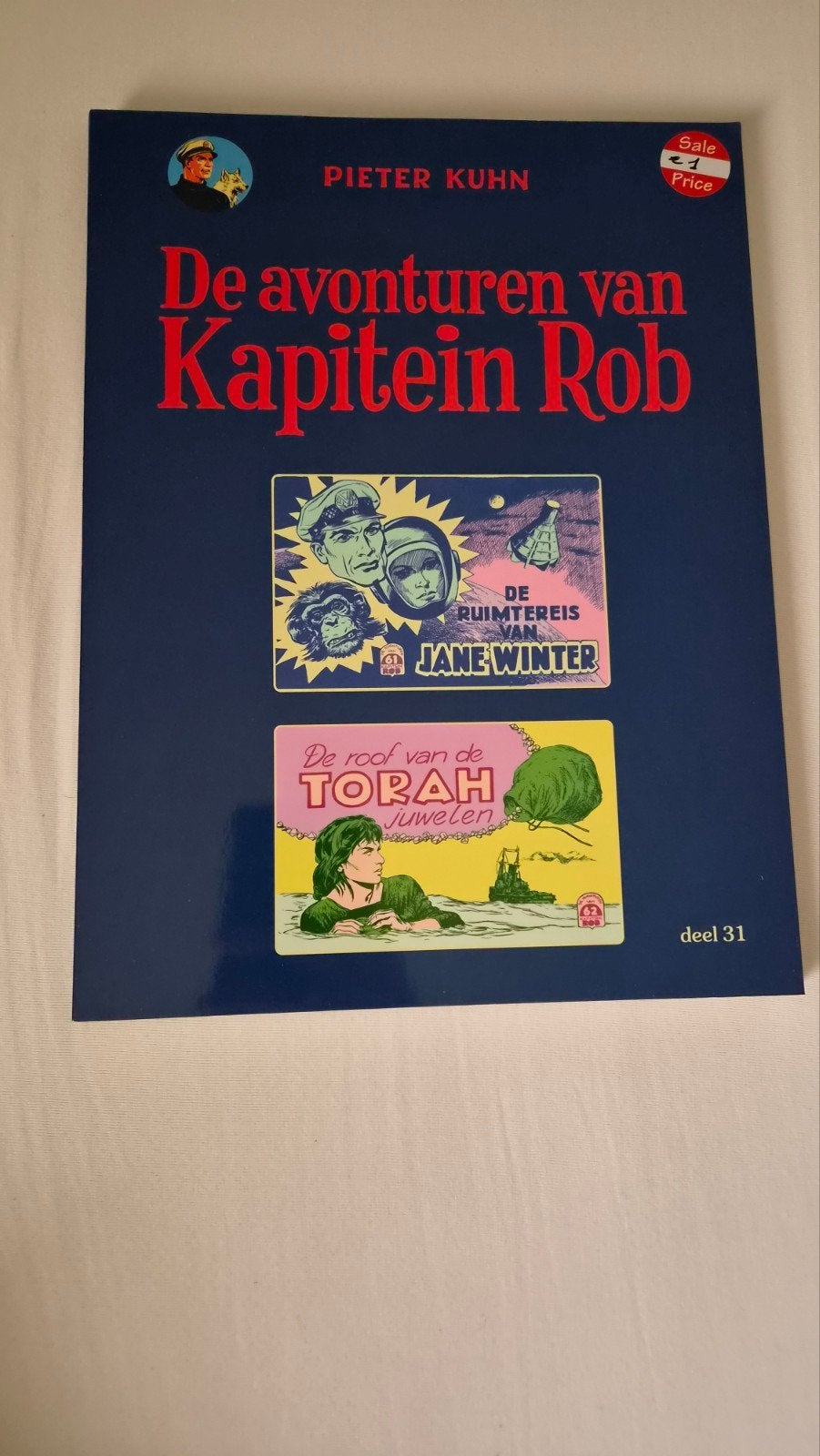 de avonturen van kapitein rob deel 31, Eén stripboek, Ophalen, Zo goed als nieuw