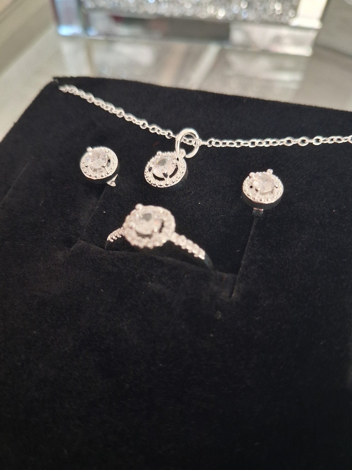 S925 zilveren set, Nieuw, Zilver, Zilver