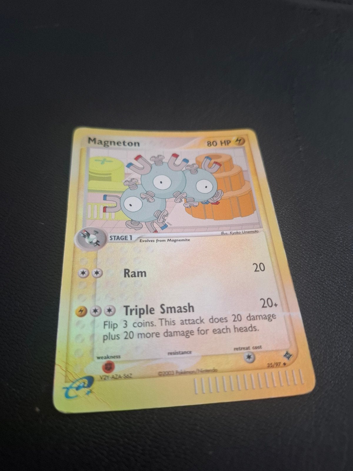 Carte Pokémon à micro-ondes 35/97 EX Dragon (2003) Holo, Hobby & Loisirs créatifs, Jeux de cartes à collectionner | Pokémon, Enlèvement ou Envoi