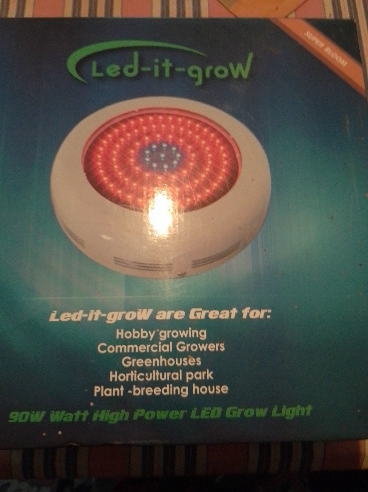 led groeilamp, Ophalen