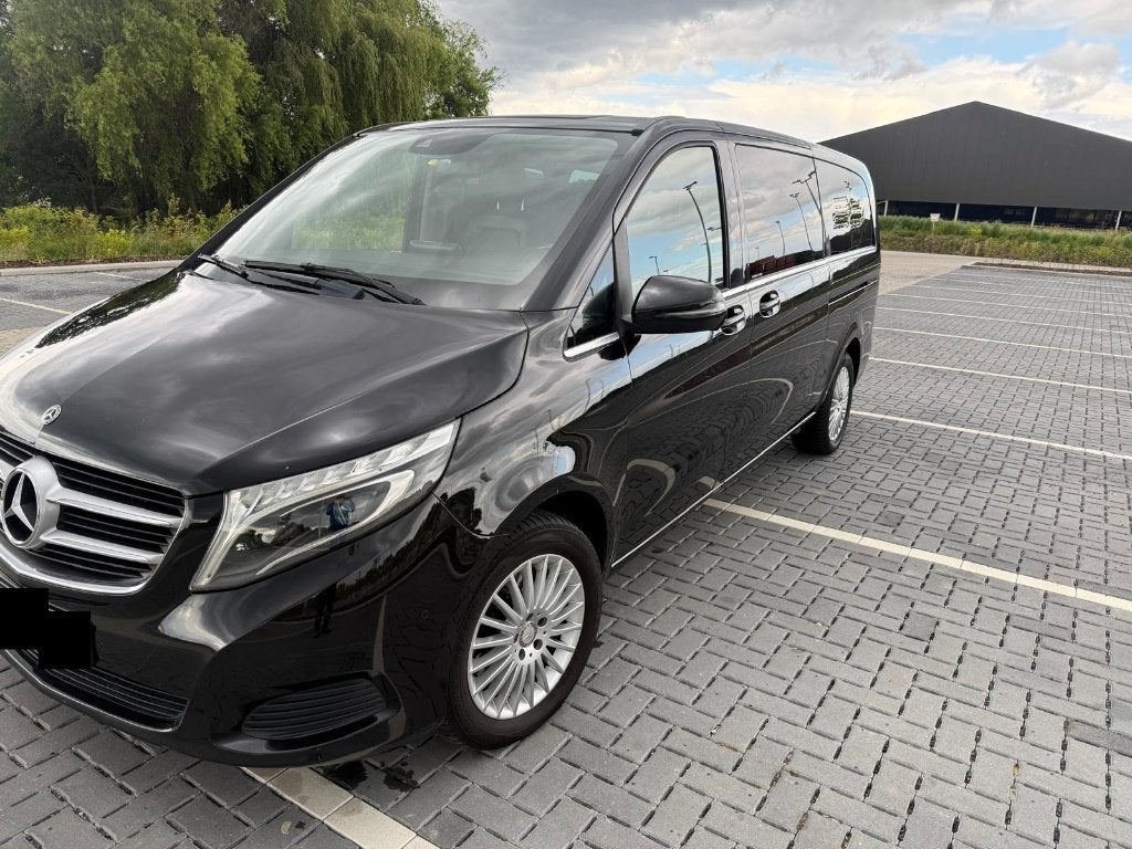 Mercedes-Benz V 250 d Lang 8 zitplaatsen Avantgarde, Autos, Mercedes-Benz, Cuir, 8 places, Achat, Euro 6