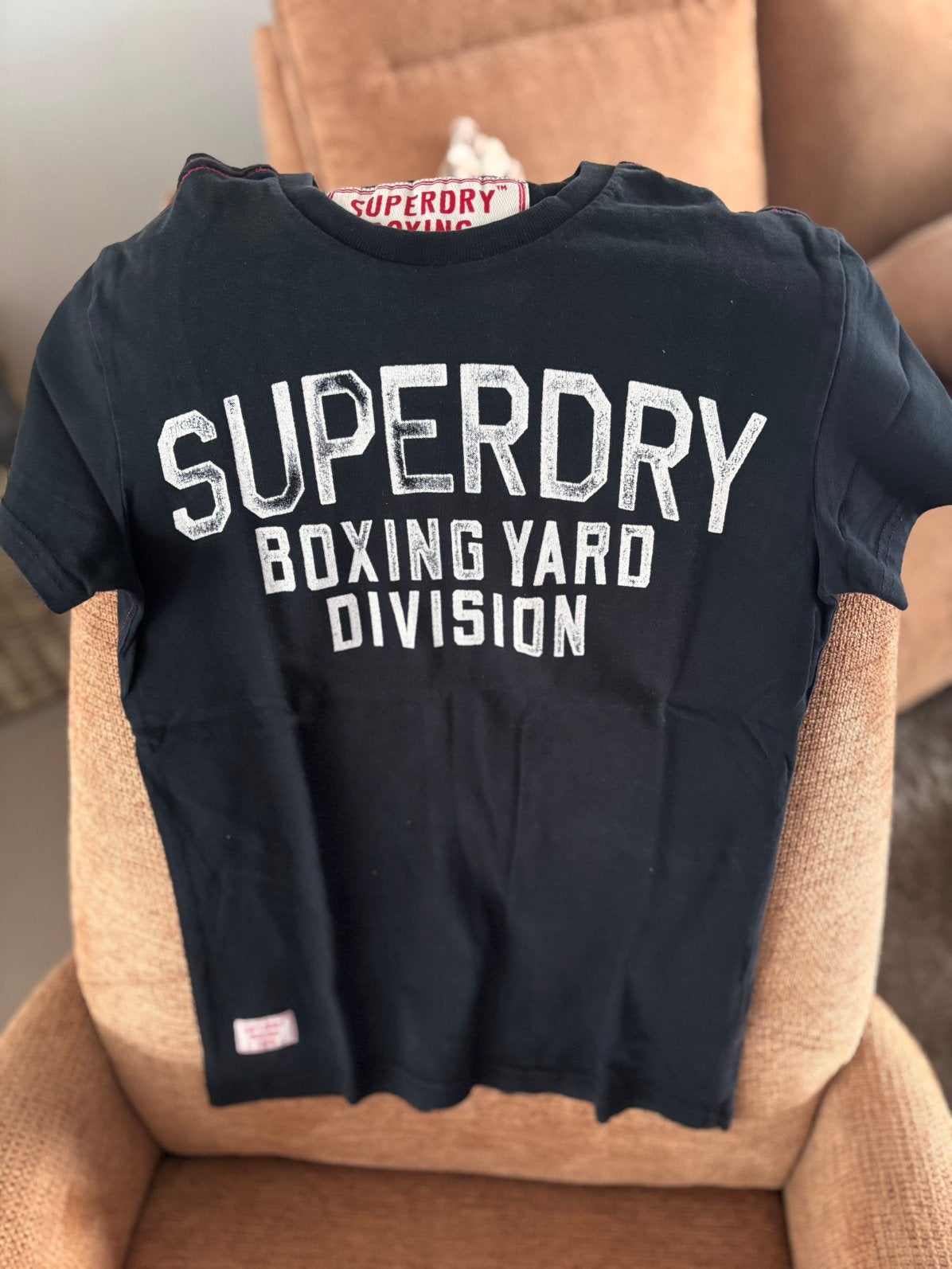 T-shirt Superdry taille S, Enlèvement ou Envoi, Comme neuf, Taille 46 (S) ou plus petite, Noir