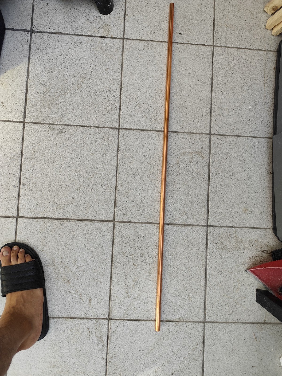 Rode koper buis 15mm, Doe-het-zelf en Bouw, Ophalen, Koper