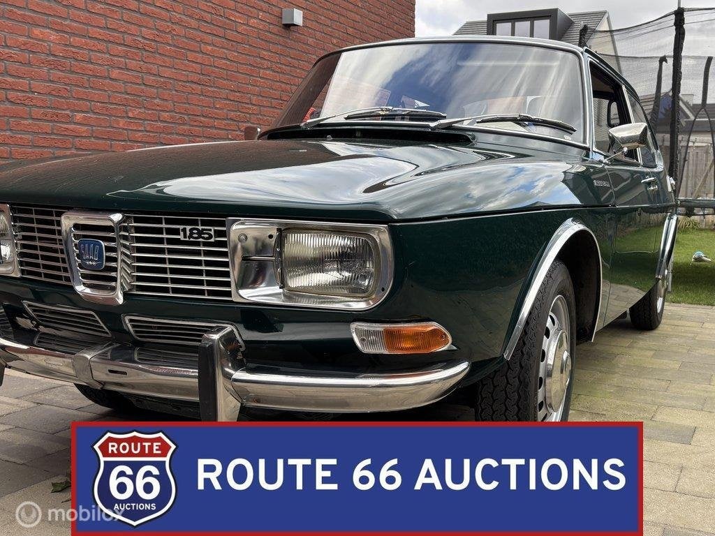 Saab 99 | 1971 | Route 66 Auctions, Auto's, Zwart, Bedrijf, Handgeschakeld, Overige carrosserie