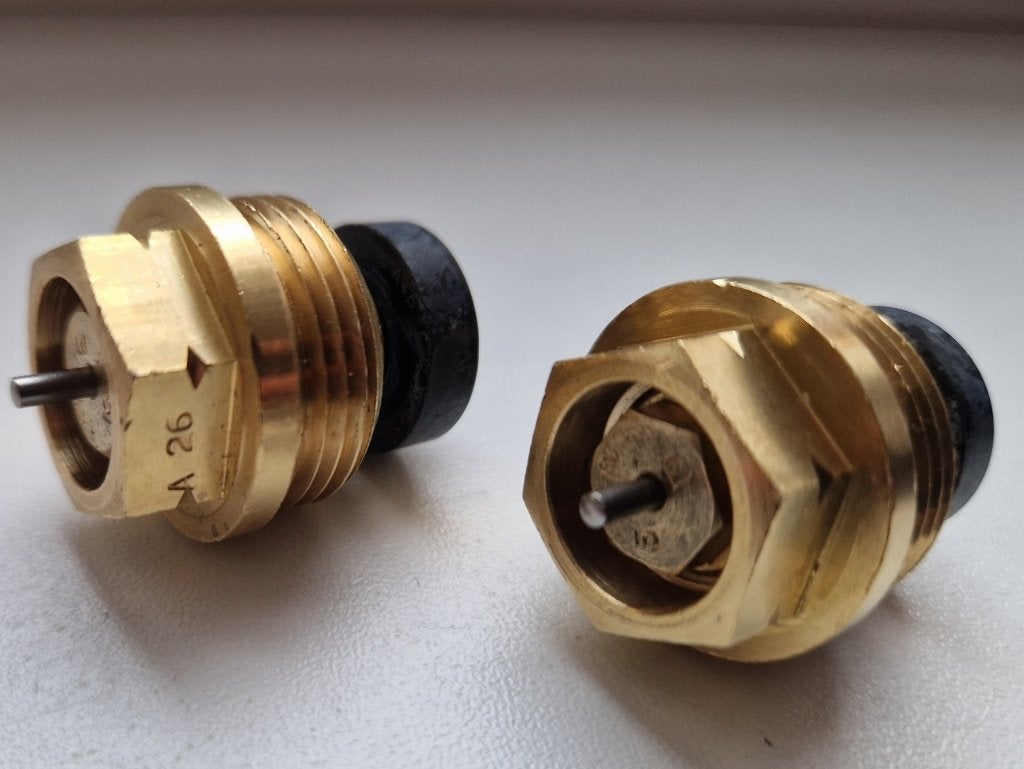 2x COMAP BINNENWERK THERMOSTATISCHE RADIATORKRAAN M28 3/4, Enlèvement ou Envoi, Neuf