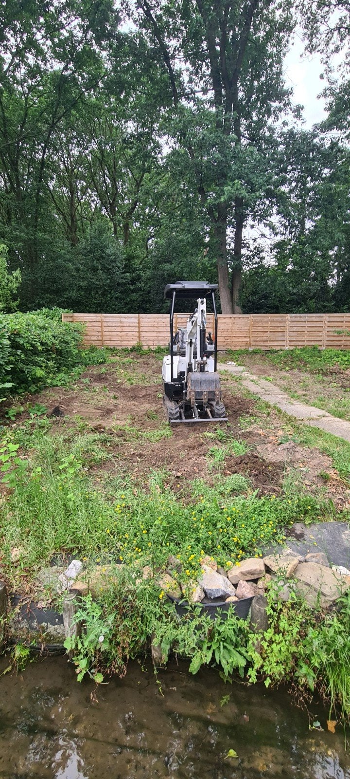 Mini graafmachine 1,5 Ton, Enlèvement