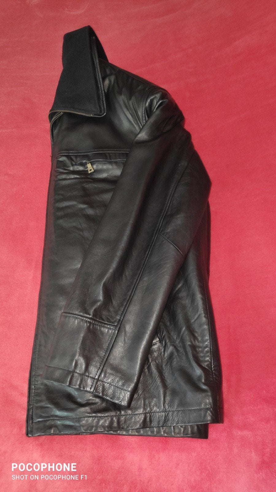 Gilet en cuir souple., Enlèvement ou Envoi, Taille 52/54 (L)