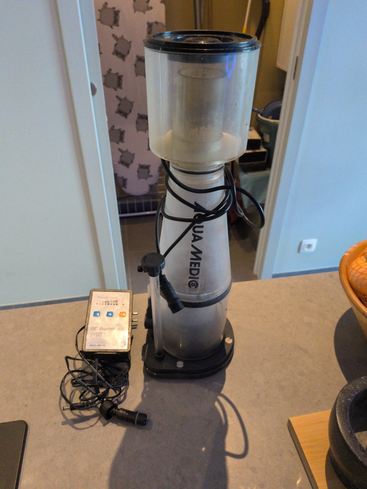 Zeeaquarium eiwitafschuimer aqua medic, Dieren en Toebehoren, Ophalen, Aqua Medic