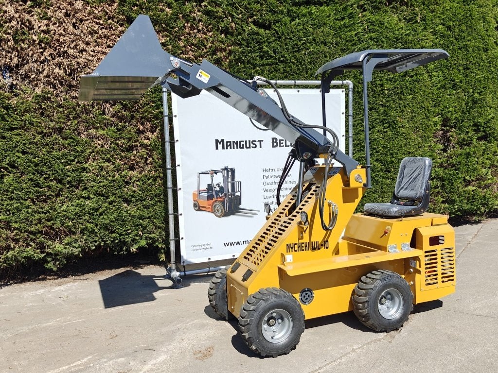 MINGRAVER GRAAFMACHINE NIEUW SHOVEL WIELLADER, Ophalen