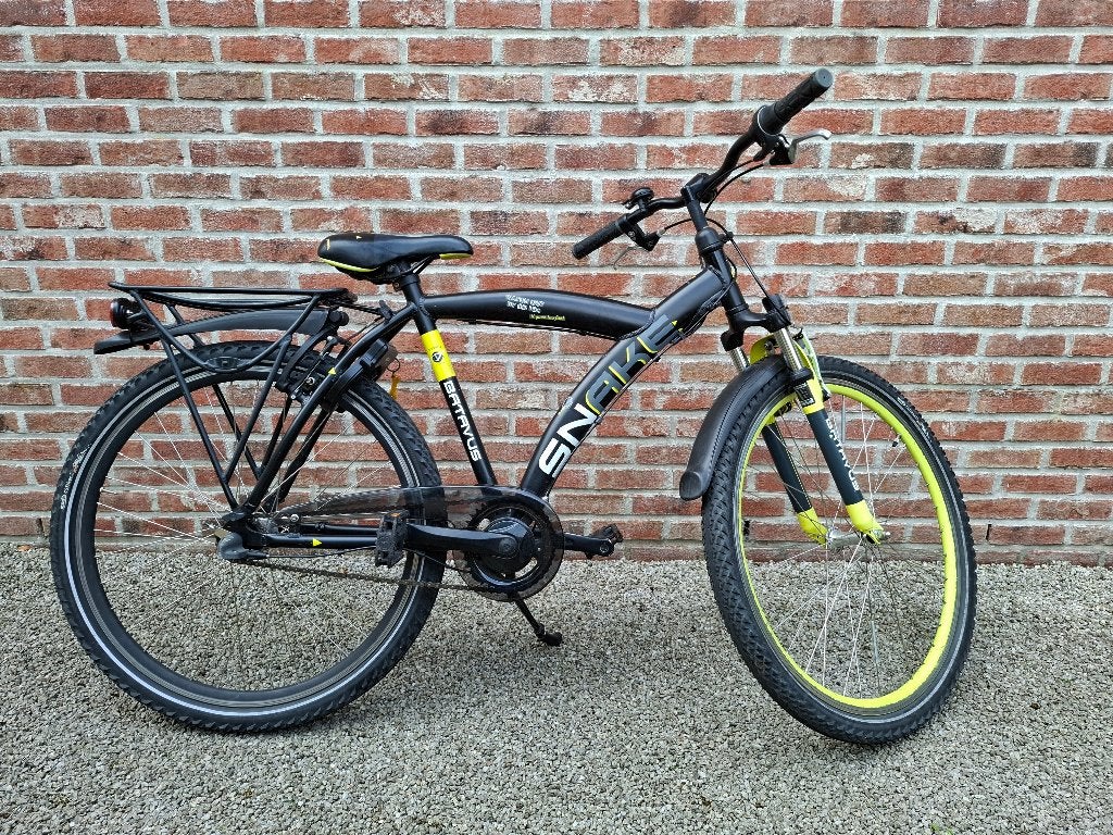 Jongensfiets Batavus Snake 26 inch, Fietsen en Brommers, Terugtraprem, Gebruikt, Handrem, BATAVUS