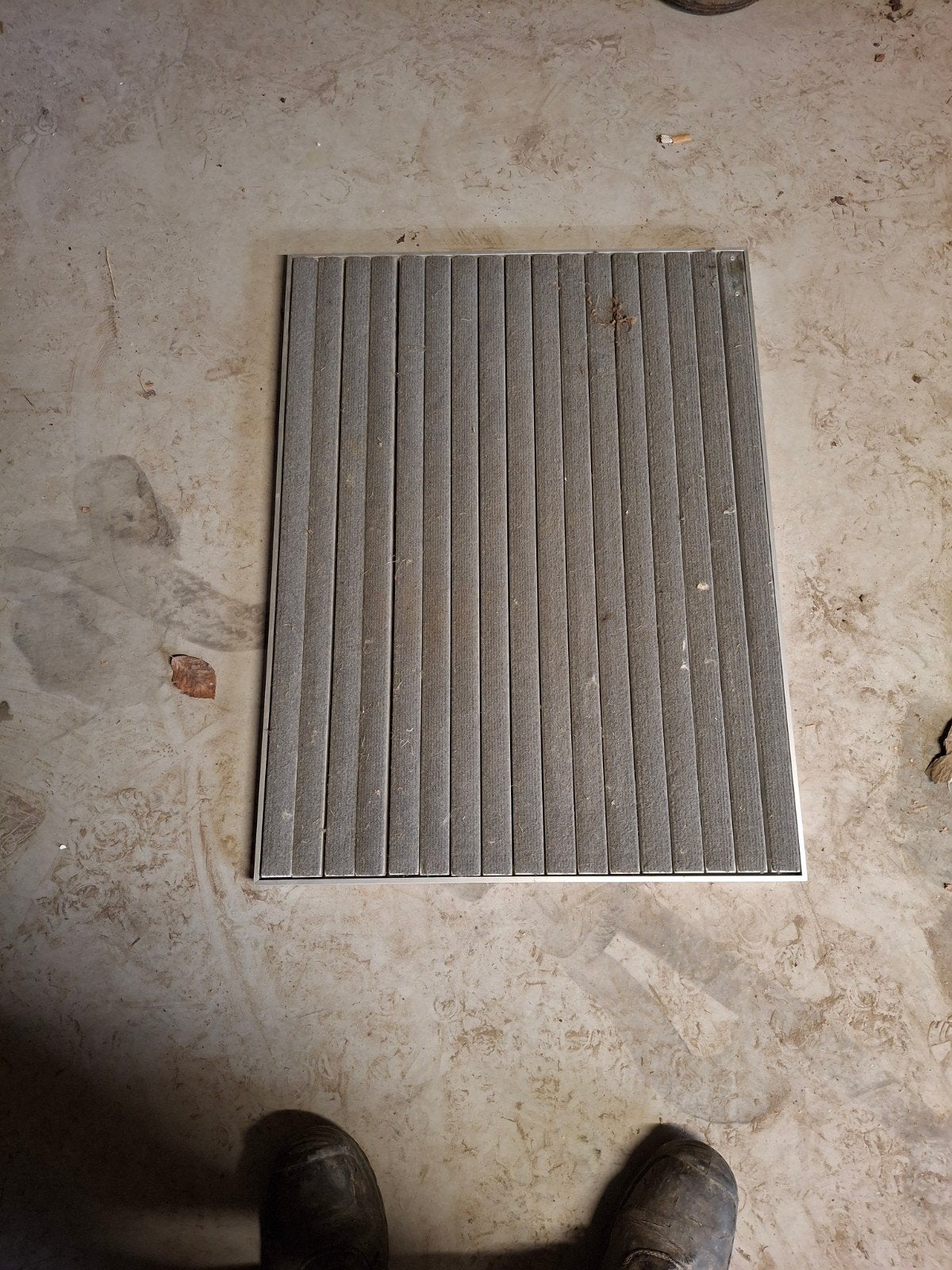 deurmat inbouw aluminium, Tuin en Terras, Ophalen, Aluminium, Inbouw