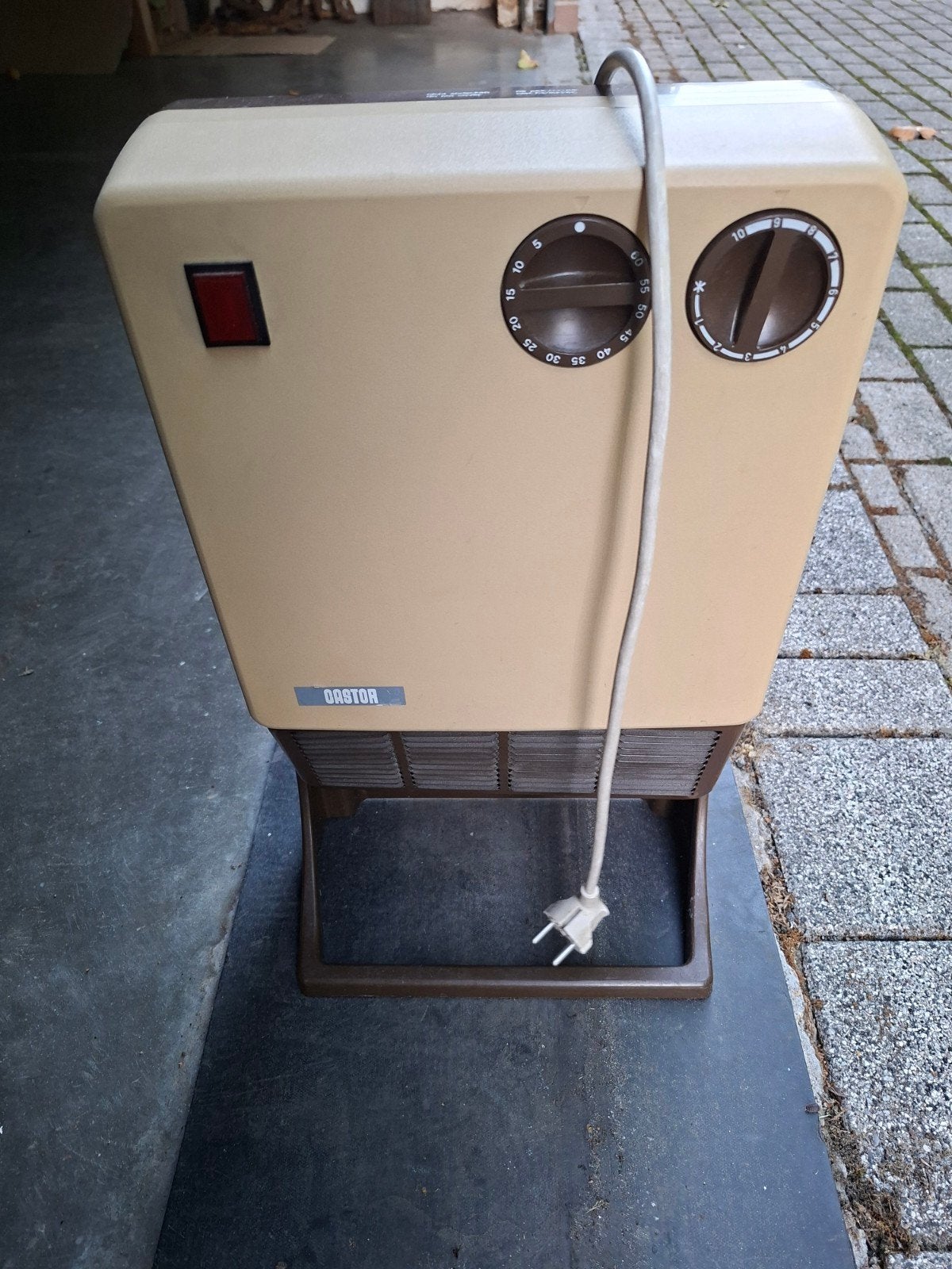 electrisch vuurtje, Ophalen