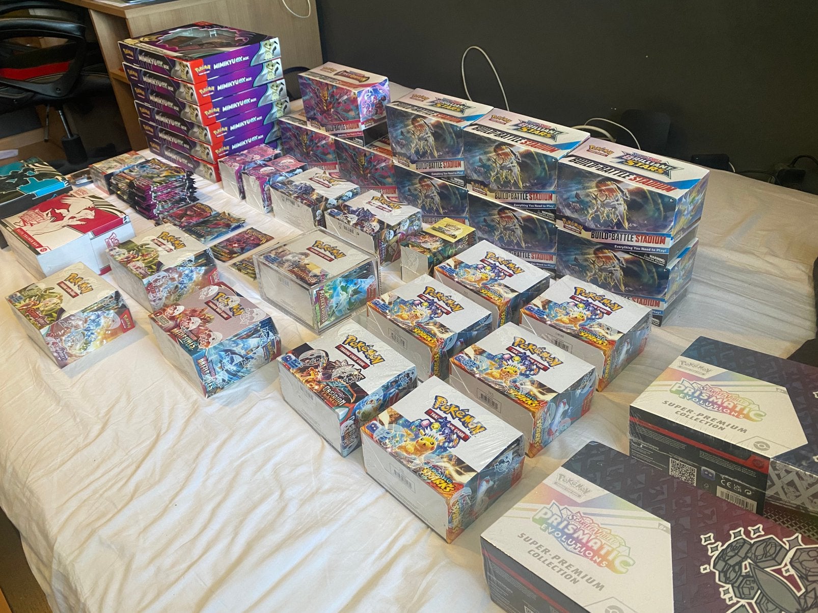 grote Pokemon collectie uitverkoop!!!, Ophalen, Nieuw, Boosterbox, Foil