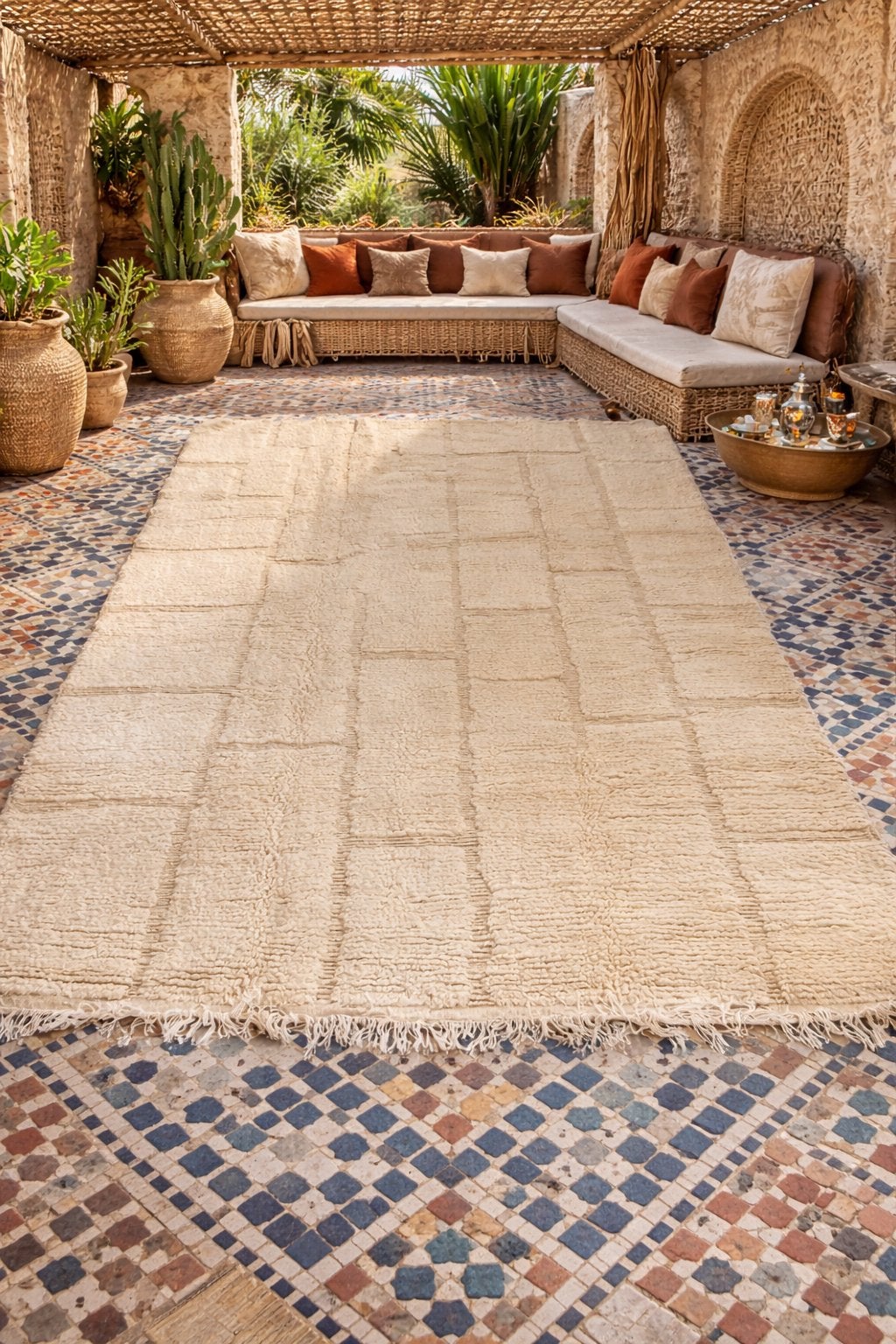 Prachtige Handgemaakte Berber Tapijten – Topkwaliteit, Huis en Inrichting, Stoffering | Tapijten en Vloerkleden, Nieuw, 200 cm of meer