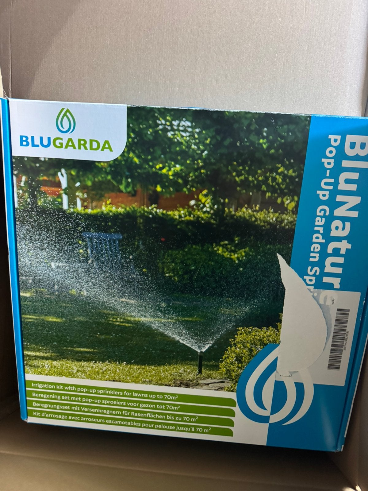 4x BluNature - Pop Up Sproeiers - Beregening set voor gazon, Jardin & Terrasse, Programmateurs d'Arrosage, Enlèvement, Neuf