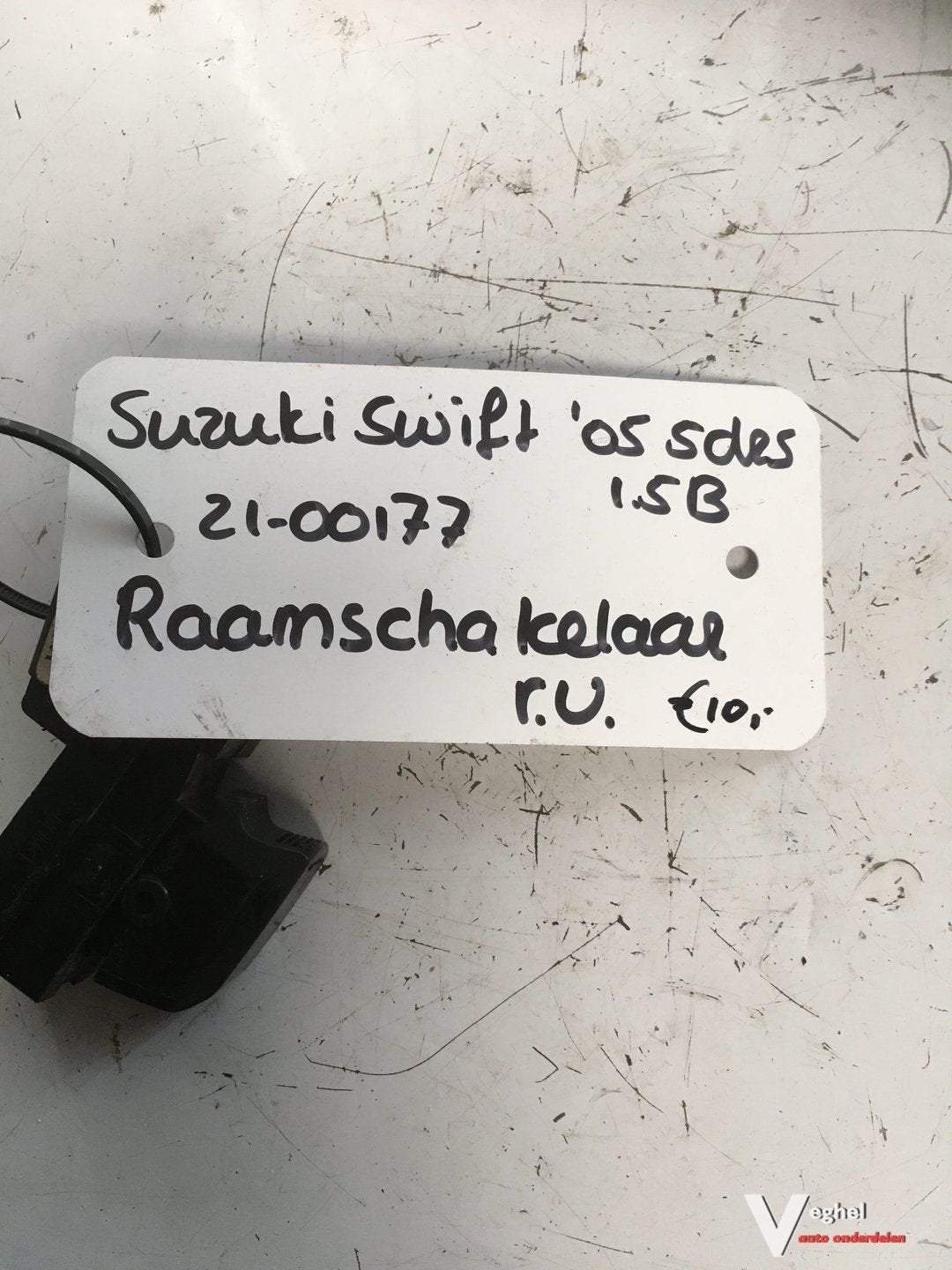 Suzuki Swift 2005 Raambedieningsschakelaar rechtsvoor, Gebruikt, -, -, Ophalen of Verzenden