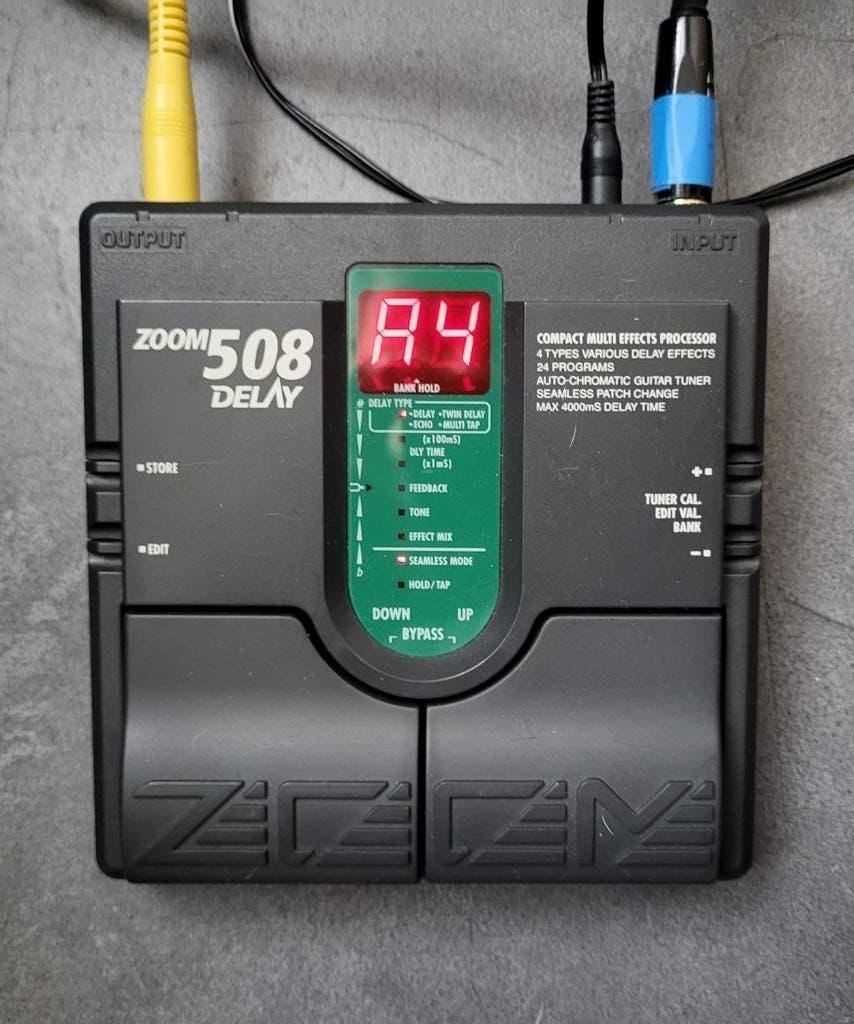 ZOOM 508, Muziek en Instrumenten, Effecten, Ophalen of Verzenden, Zo goed als nieuw, Delay of Echo