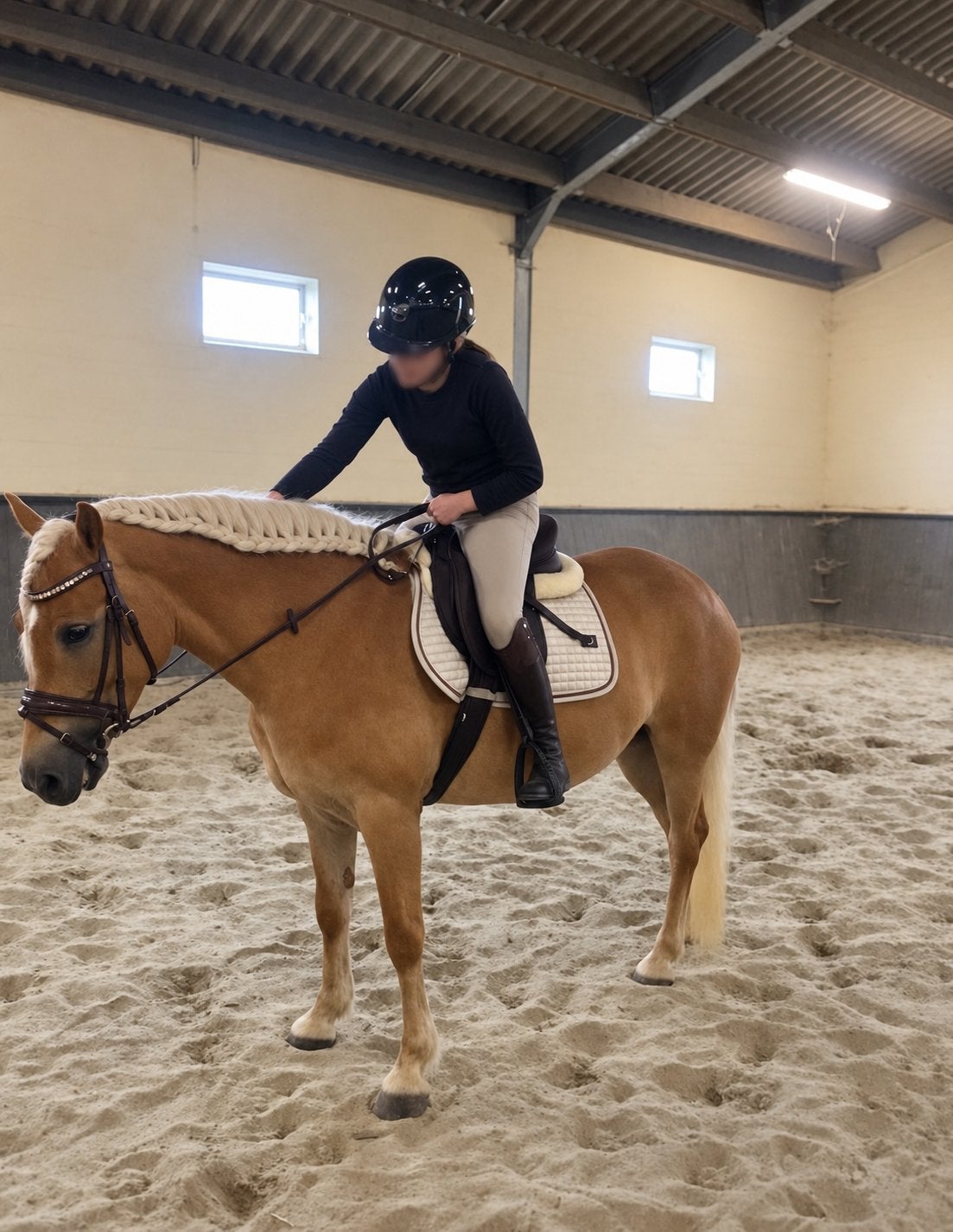 Lieve 10-Jarige Stamboom Haflinger Merrie VANDAAG OPHALEN !!, Avec pedigree, M, Moins de 160 cm, Cheval de récréation