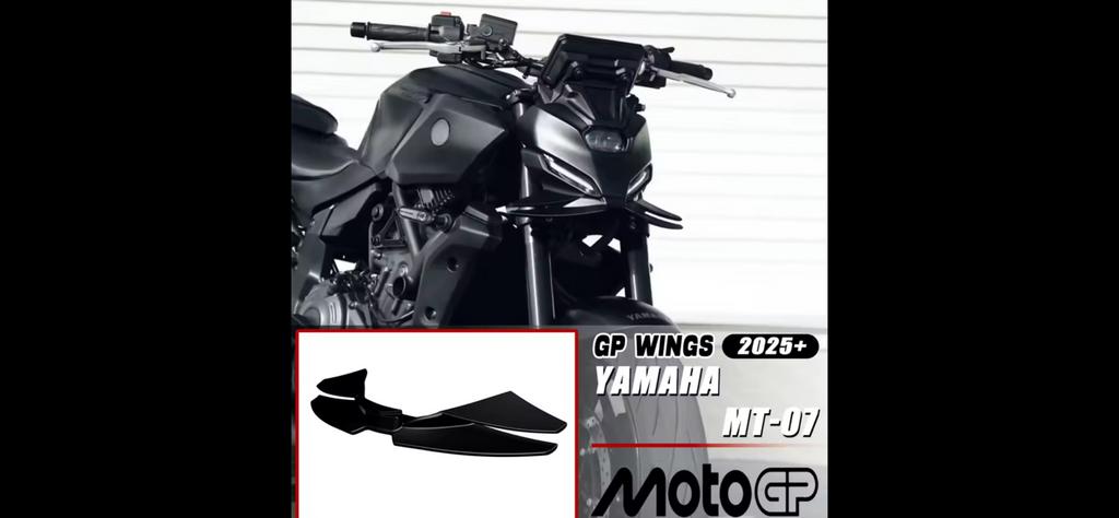 Yamaha MT07 2025/2026  Voorspoiler Lagere spoiler Front Lip, Ophalen
