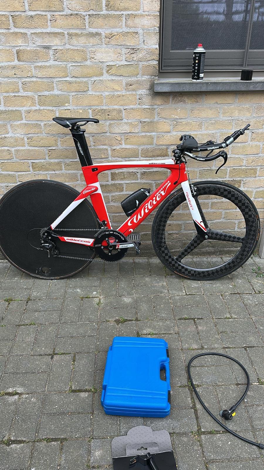 Wilier Tijdritfiets, Fietsen en Brommers, Ophalen, Zo goed als nieuw, Carbon