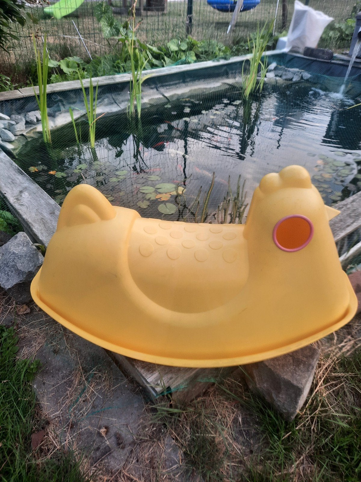 Balancelle à bascule canard très bon état, Ophalen