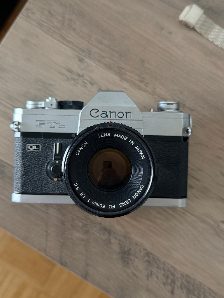 Canon FTB, TV, Hi-fi & Vidéo, Appareils photo analogiques, Enlèvement, Ne fonctionne pas, Canon