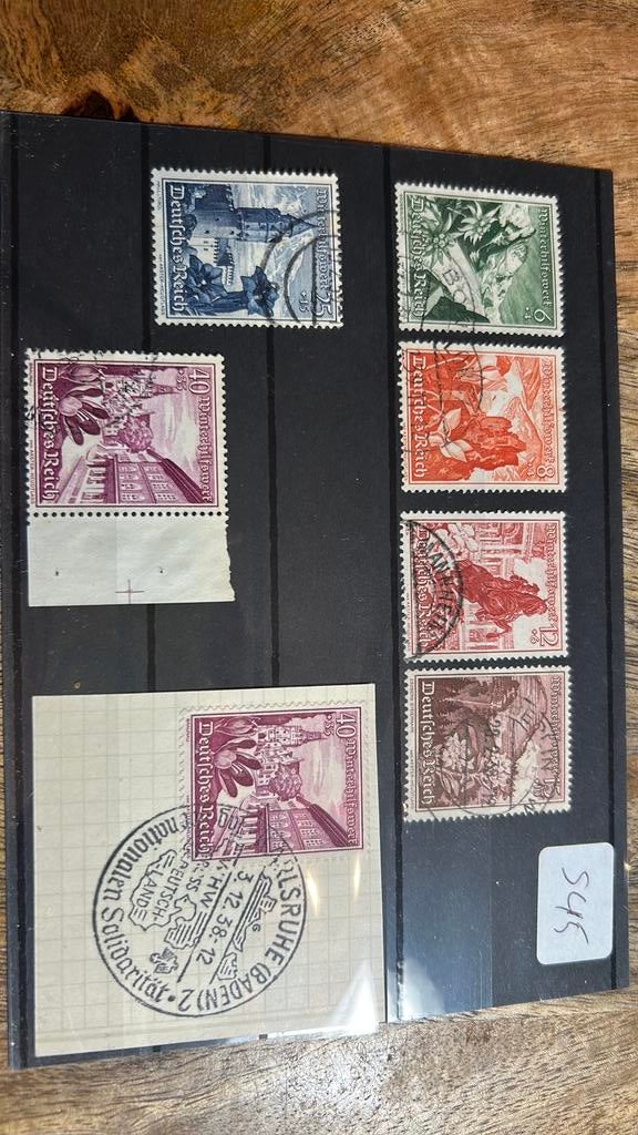 Allemagne : 1938 Winterhilfswerk, Enlèvement ou Envoi, Autres périodes, Affranchi
