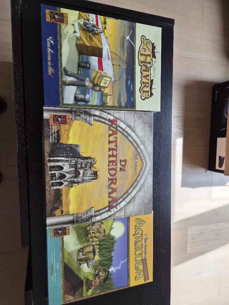 Gezelschapspellen (Le havre, Kathedraal, Agricola), Hobby en Vrije tijd, Ophalen, Gebruikt