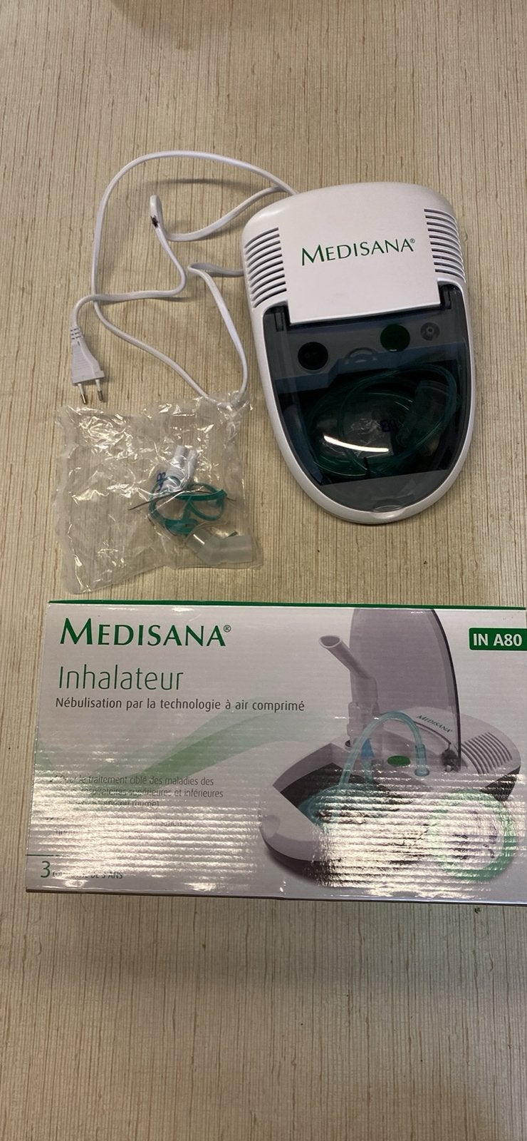 Inhalateur Medisana, Enlèvement, Comme neuf