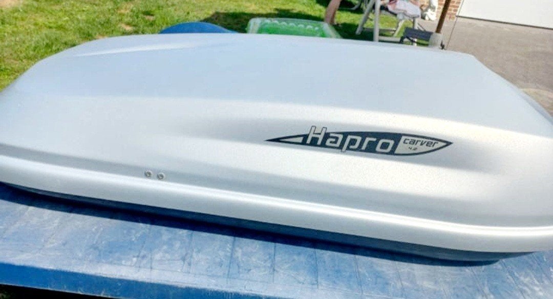 Dakkoffer Hapro Carver 4.4, Auto diversen, Dakkoffers, Ophalen