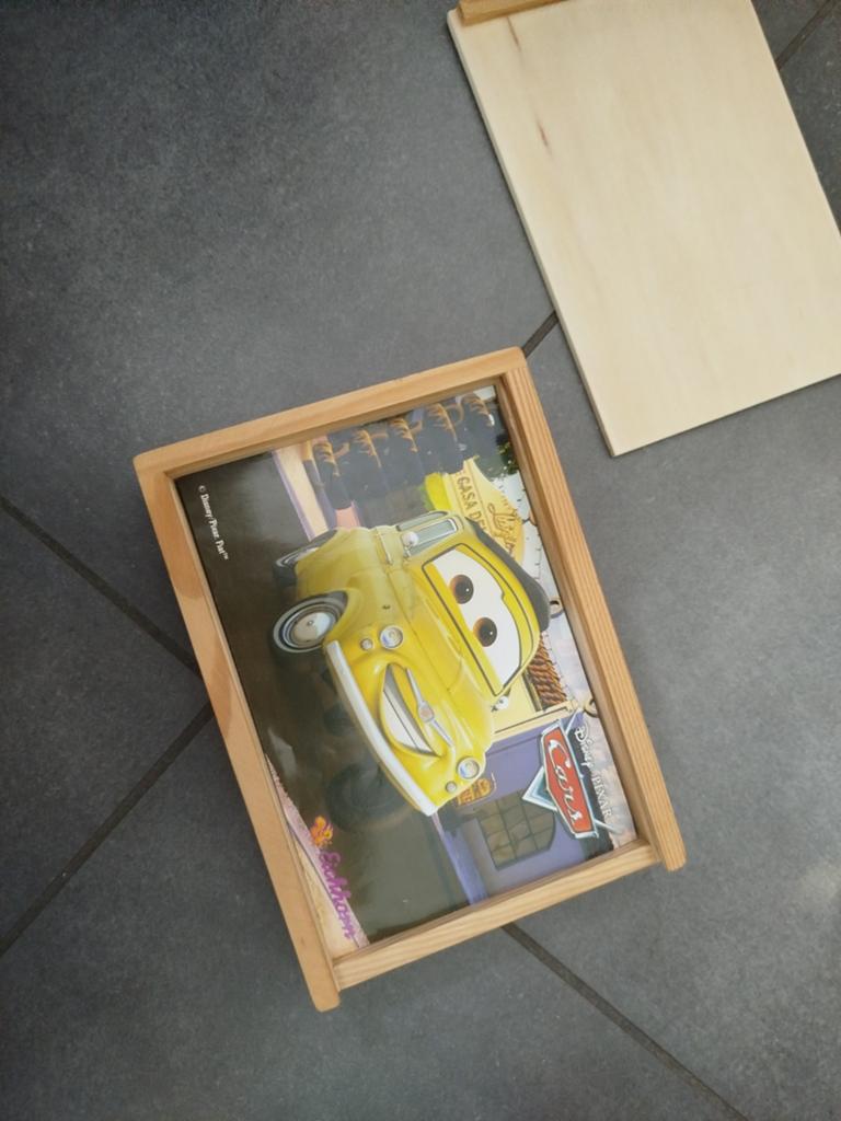 4 puzzels (12 stukken) cars, Ophalen