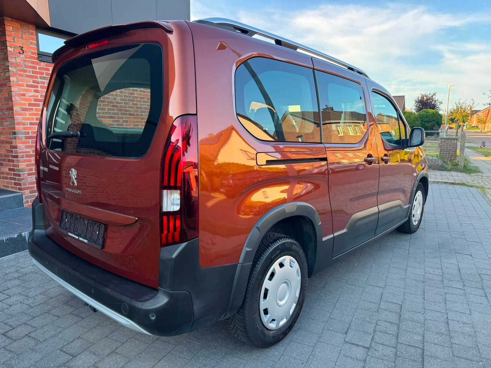 Peugeot Rifter 1.2 benzine 7 zetels, Auto's, Euro 6, 1199 cc, Bruin, 7 zetels