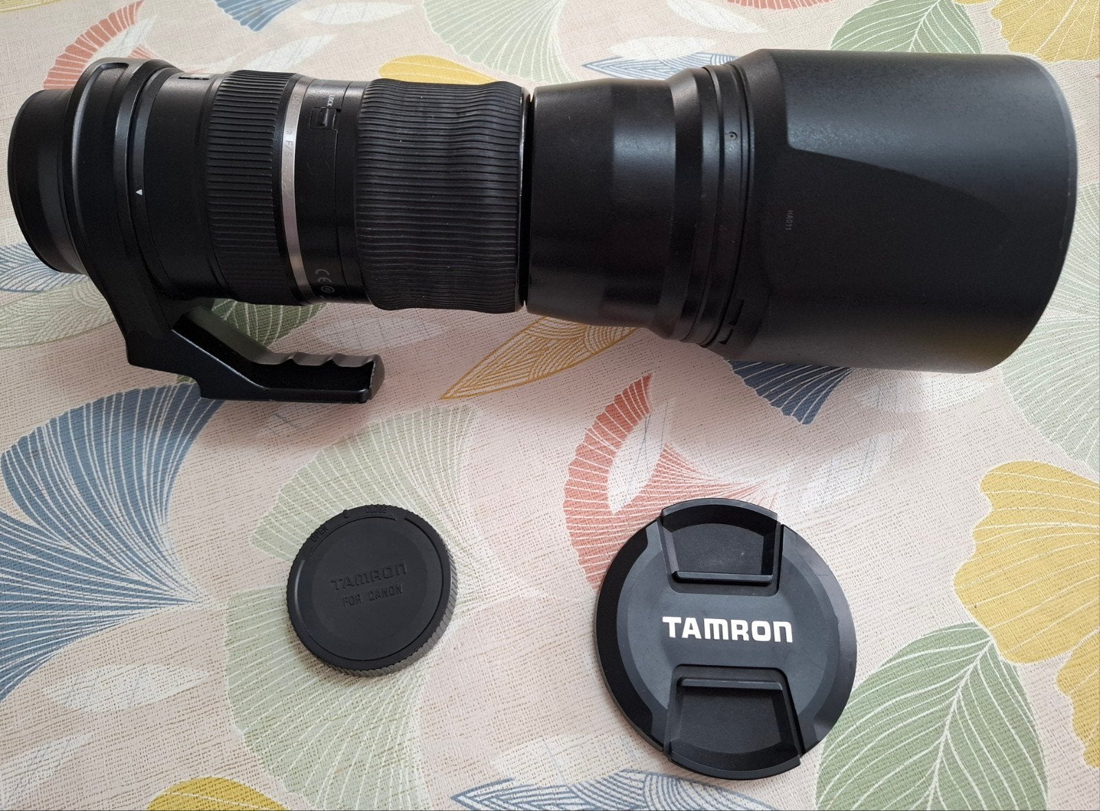 tamron 150-600mm g1 monture canon, Ophalen, Gebruikt, Telelens, Zonnekap
