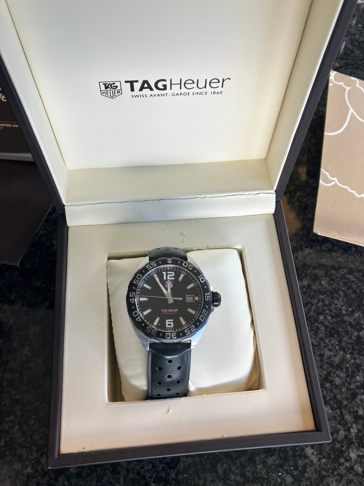 Tag Heuer quartz Formula, Handtassen en Accessoires, Horloges | Heren, Gebruikt, Staal, Polshorloge, Overige materialen
