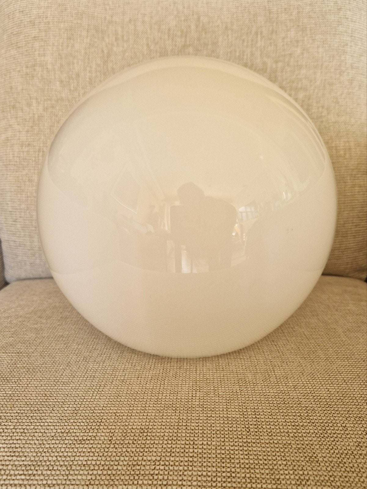 wereldbol voor witte lamp, Ophalen, Zo goed als nieuw, Wit