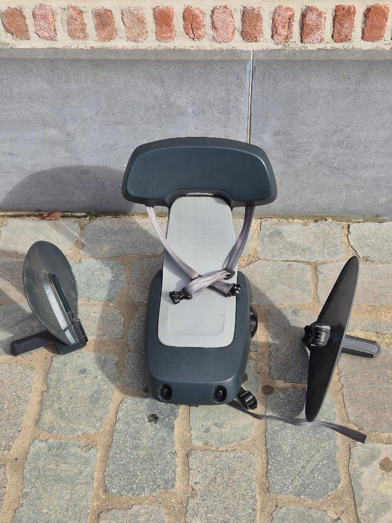 Fietsstoeltje achter Guppy Junior, Fietsen en Brommers, Fietsaccessoires | Fietsstoeltjes, Ophalen, Gebruikt, Achterzitje, Voetsteuntjes