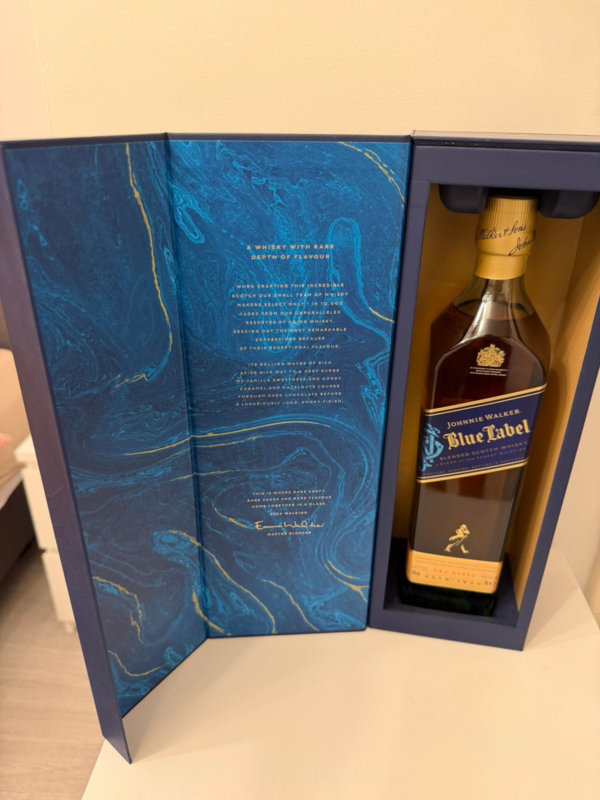 Johnnie Walker Blue Label, Verzamelen, Ophalen, Zo goed als nieuw