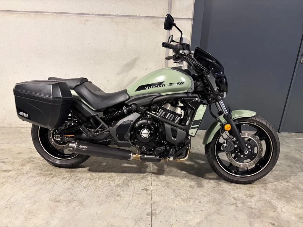 Kawasaki Vulcan S SE met performance pakket en koffers, Entreprise, Plus de 35 kW, Chopper, 650 cm³