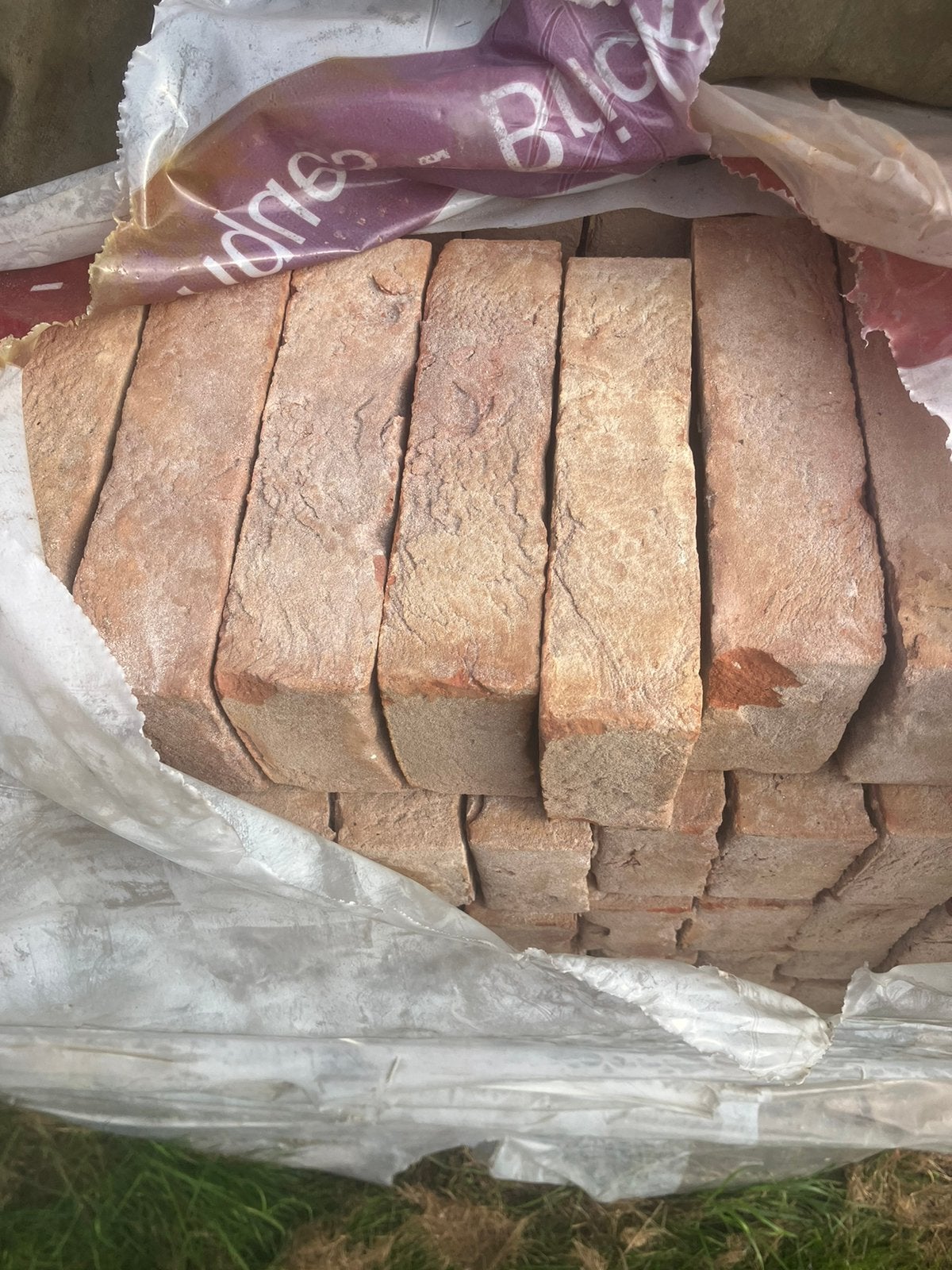 4palete nieuwe facadesteen, Doe-het-zelf en Bouw, Ophalen, Zo goed als nieuw