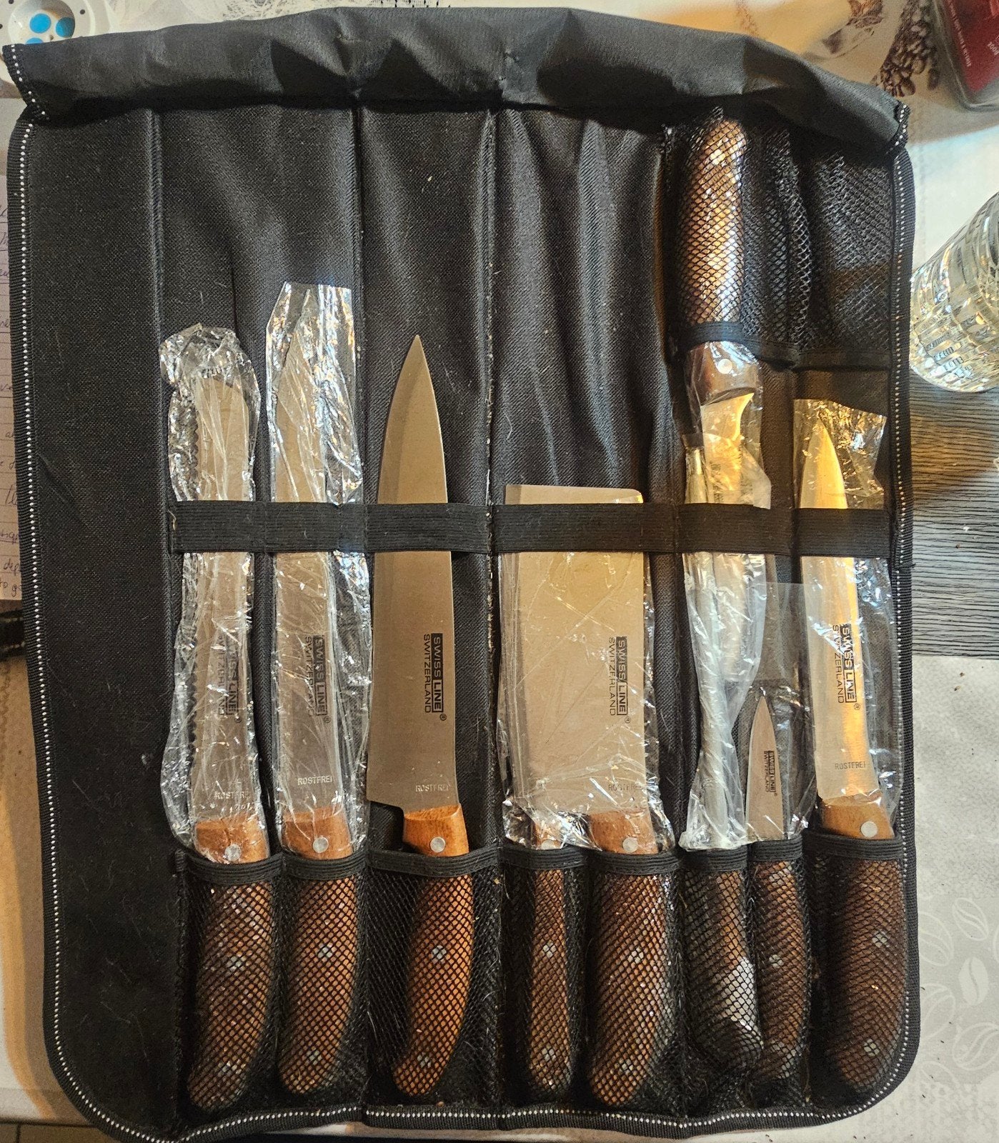 Messen Set hardcover Swissline, Bestekset, Nieuw, Ophalen of Verzenden, Messenset