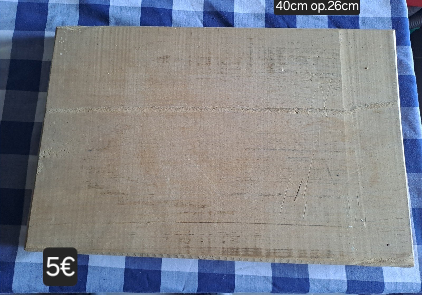 Houten snijplanken 5€/stuk, Ophalen