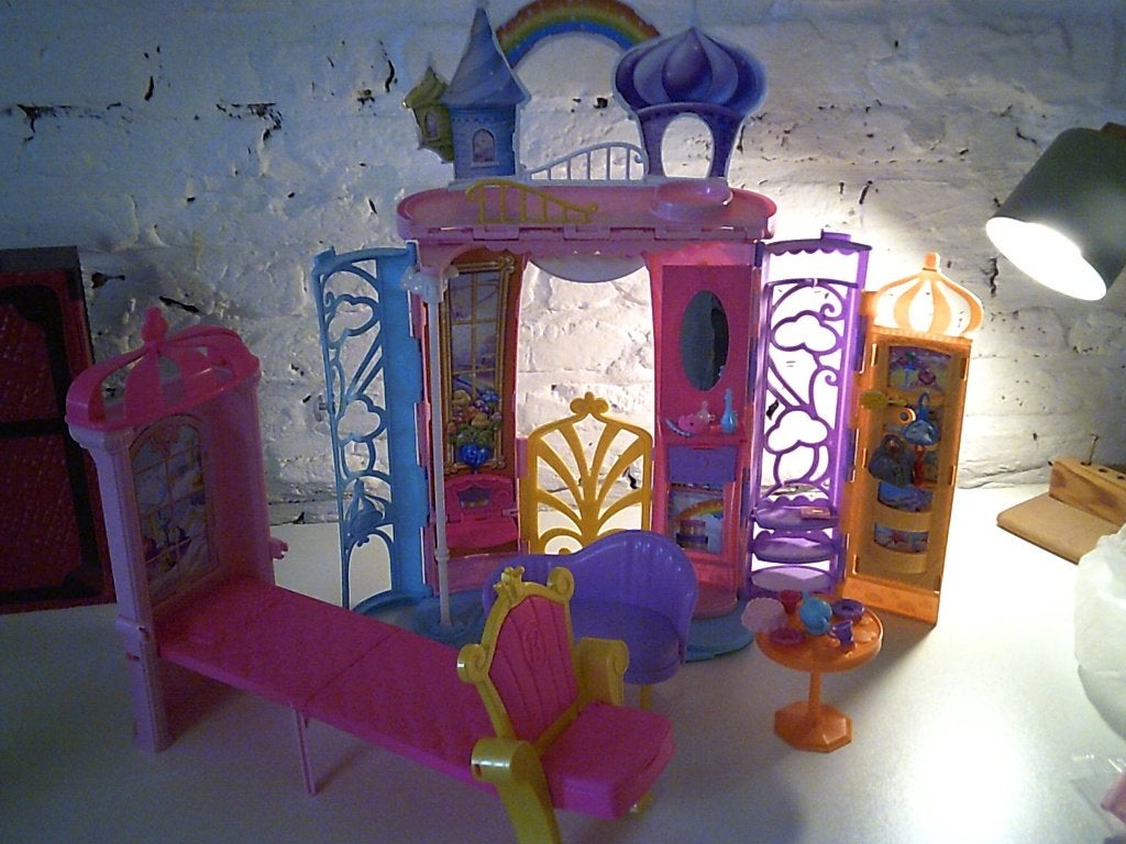 Barbie Regenboogkasteel, Enlèvement, Comme neuf, Barbie