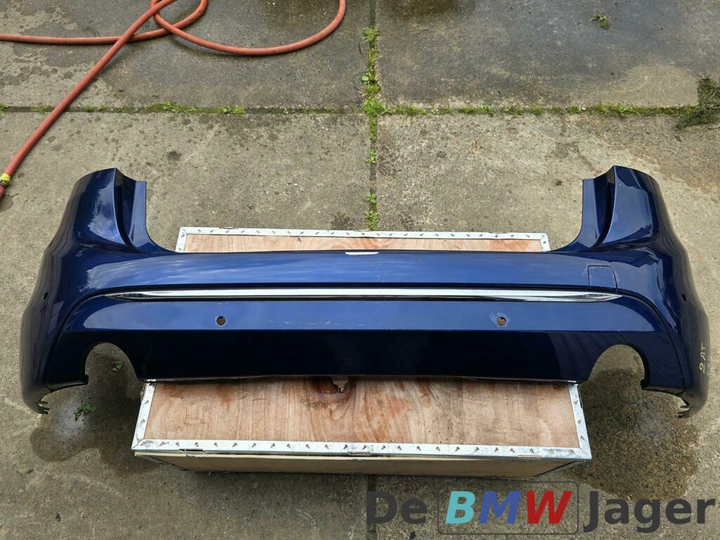 Achterbumper blauw BMW 2-serie F45 LCI 51127480086, Gebruikt, Ophalen of Verzenden, Achter, Bumper
