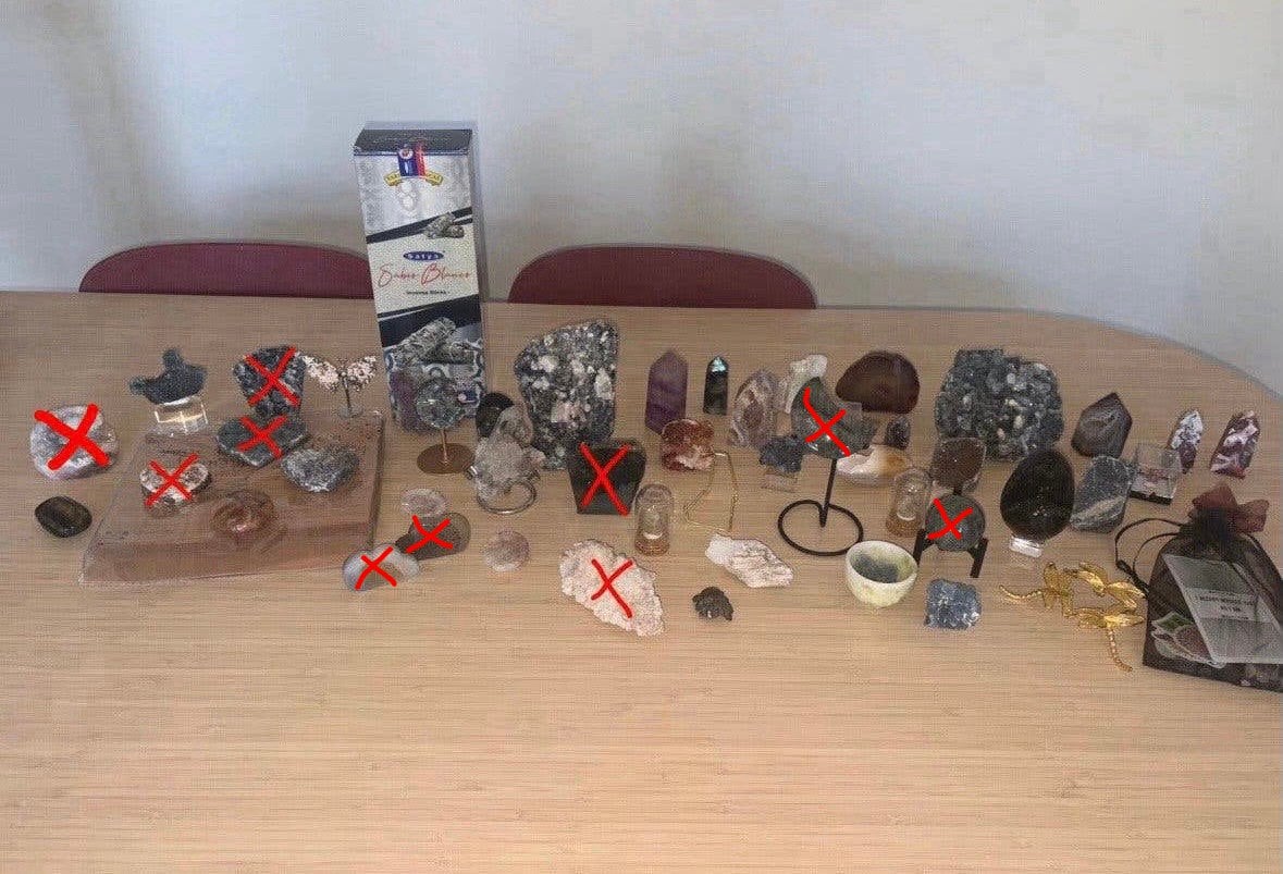 Edelstenen set GROOT 42 stuks, Verzamelen, Mineralen en Fossielen, Ophalen
