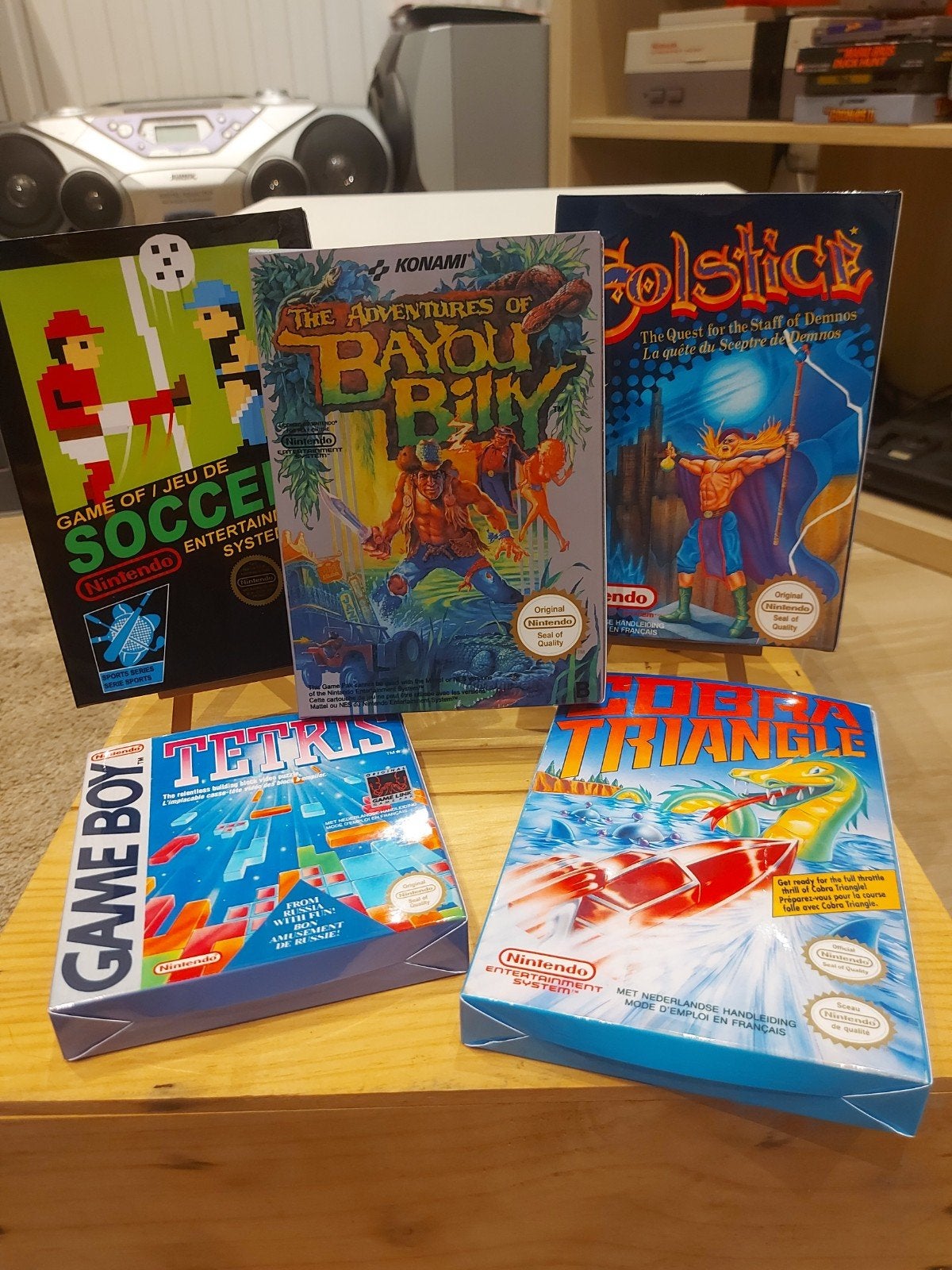 Boîtes custom non officielles pour jeux rétro – Lot de 5, Games en Spelcomputers, Ophalen of Verzenden, Nieuw, Overige genres