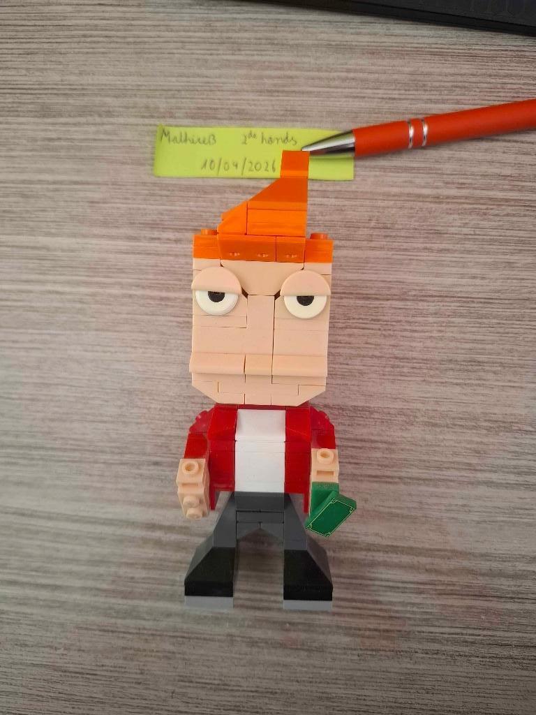 Mega Construx Kubros #30 Futurama Fry, Ophalen of Verzenden, Gebruikt